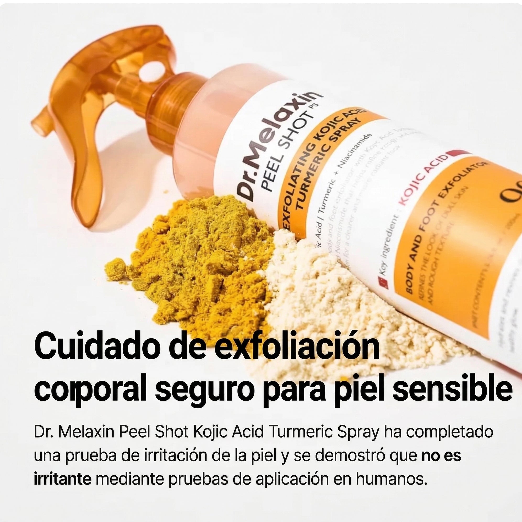 Dr. Melaxin Peel Shot™ Exfoliante Corporal Kojic + Turmeric