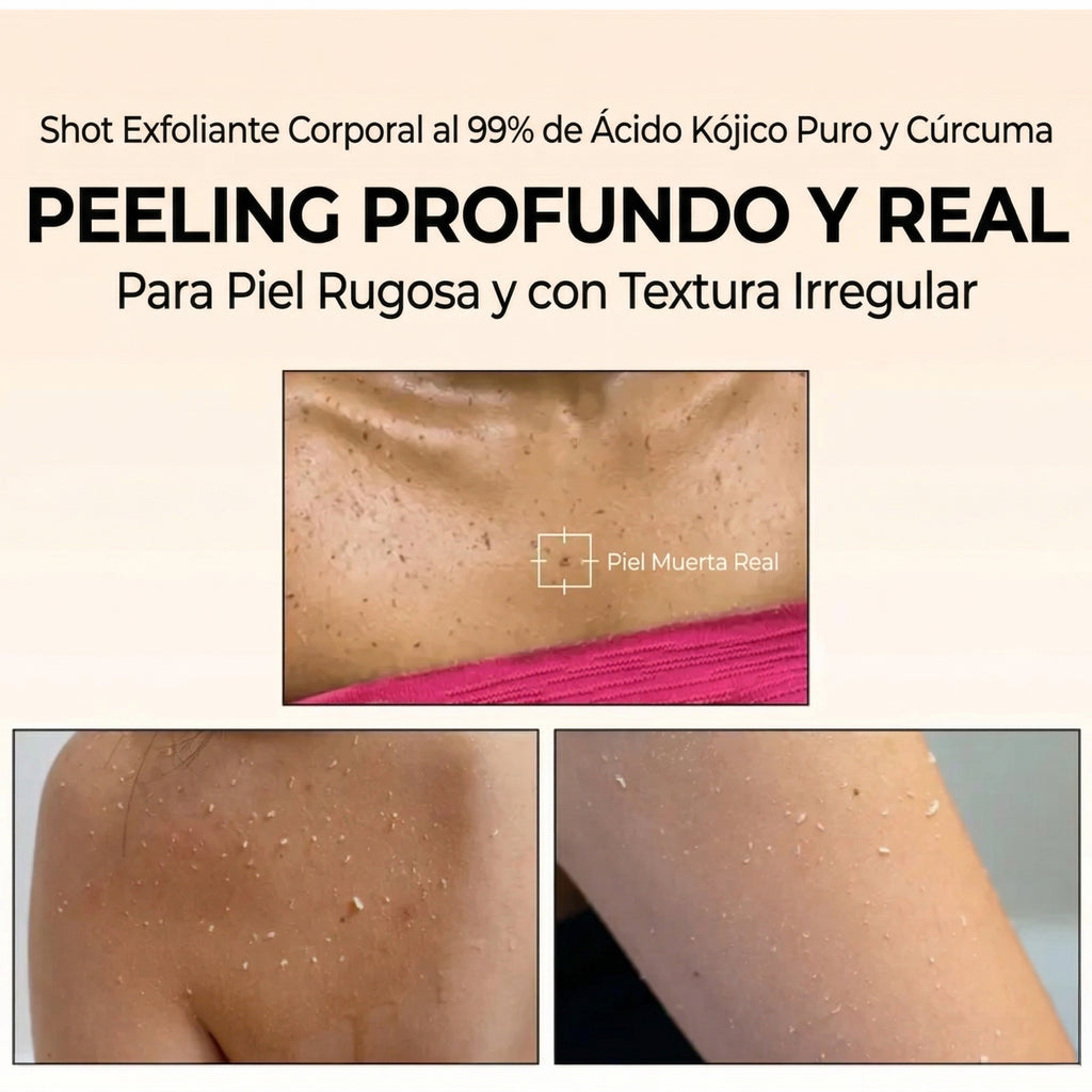 Dr. Melaxin Peel Shot™ Exfoliante Corporal Kojic + Turmeric