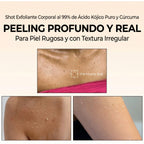 Dr. Melaxin Peel Shot™ Exfoliante Corporal Kojic + Turmeric