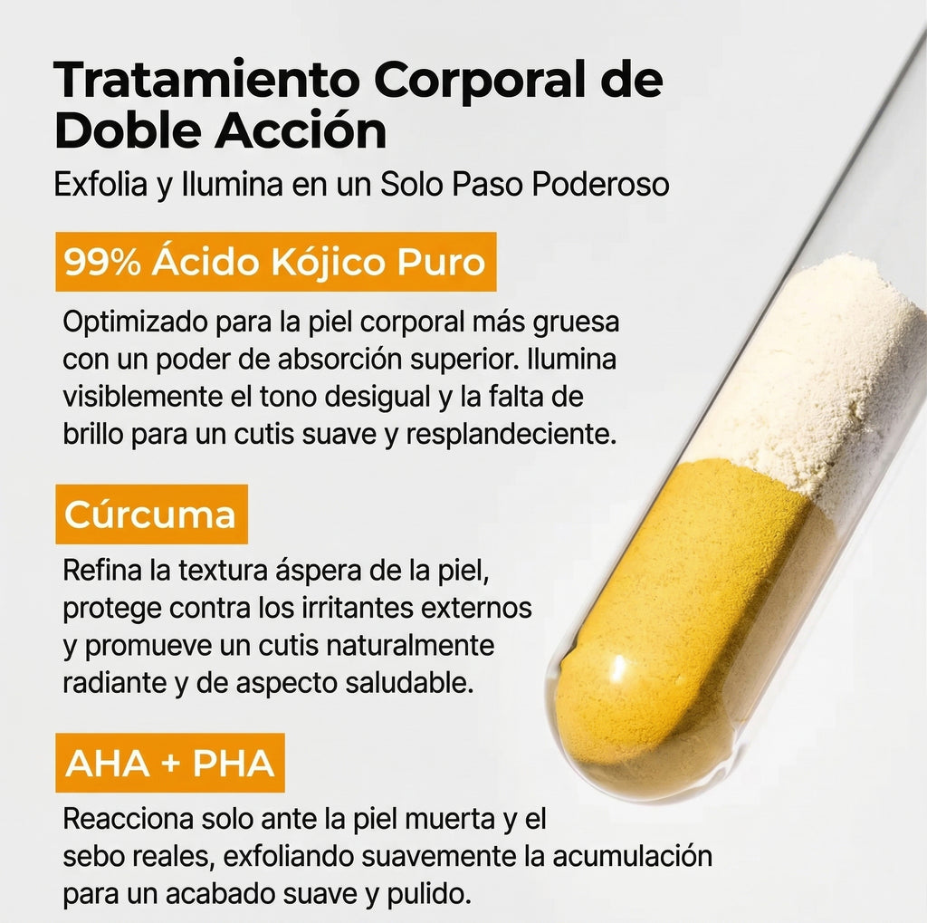 Dr. Melaxin Peel Shot™ Exfoliante Corporal Kojic + Turmeric