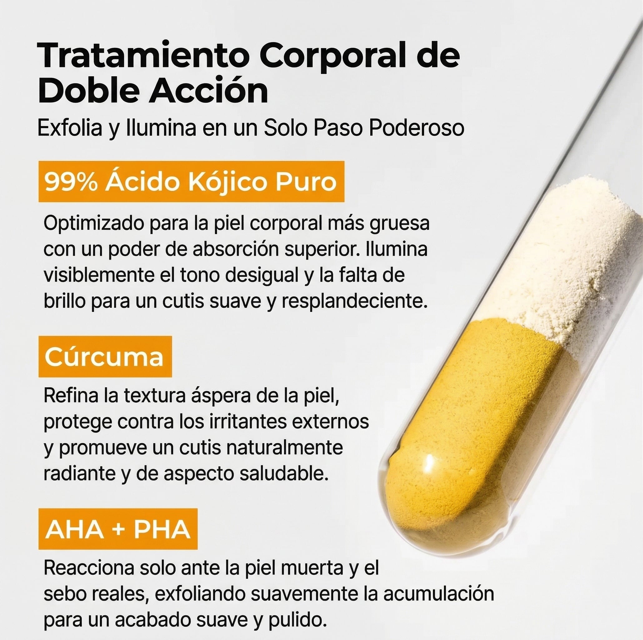 Dr. Melaxin Peel Shot™ Exfoliante Corporal Kojic + Turmeric